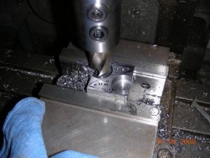 Bridles rough milled from mild steel