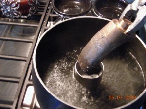 A little metal stays on receiver - cleans up easily later