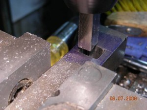 Work all 4 sides - the bar is tilted for one wall to taper