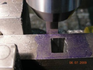 Keep cutting - ~.003" at a time