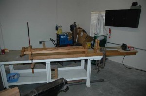 Hank's 18th century rifling machine replica