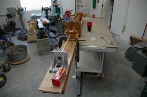 Needed 15 grooves - 'modern' indexing head in foreground