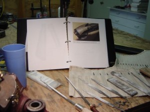A small assortment of Hank's files