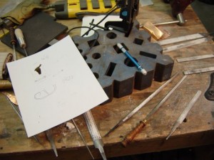 Hank's tooling - 18th century style